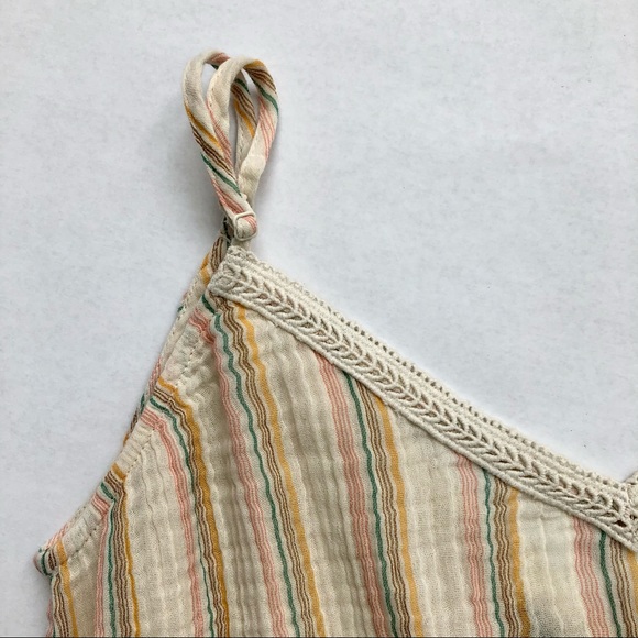 Aerie V-neck Cross Back Tank Size Medium - Picture 2 of 6